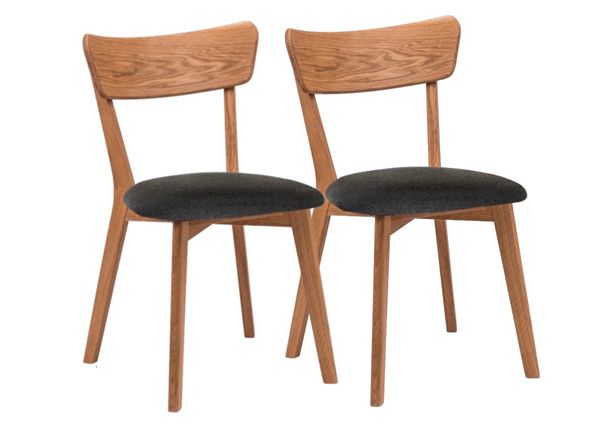 Tuoli Dora tammi, lakattu 2 kpl