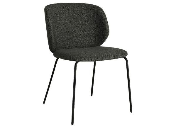 Tuoli Harrington, tummanharmaa/musta