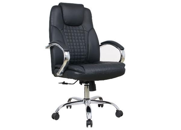 Työtuoli Grizly musta/kromi