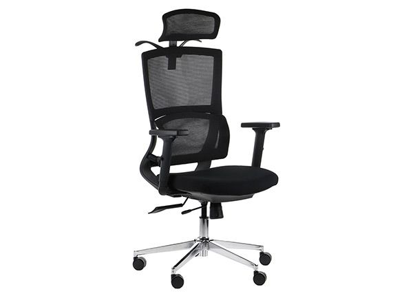 Työtuoli Trent, musta