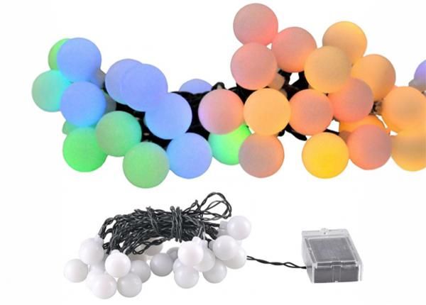 Valosarja Solar Garland Party Milky 30 LED