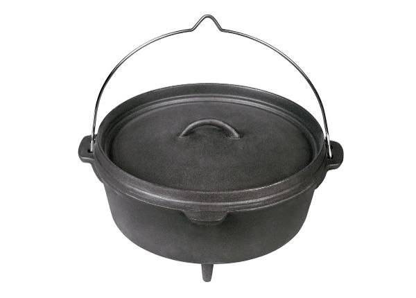 Valurautapata ja kansi Barbecook 9 L, Ø 32 cm